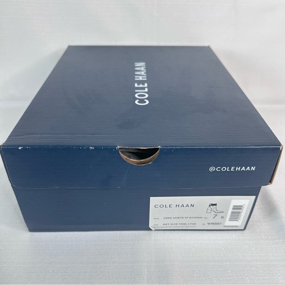 Cole Haan Women's Gray Ankle Boots Size 7 Pre-owned - Picture 15 of 16